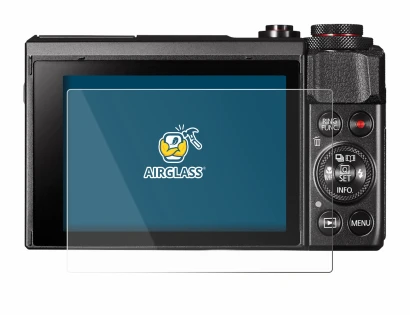 Image de l'appareil Canon PowerShot G7 X Mark II avec une grande variété de protections d'écran.