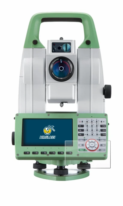 Image de l'appareil Leica Viva TS16 avec une grande variété de protections d'écran.