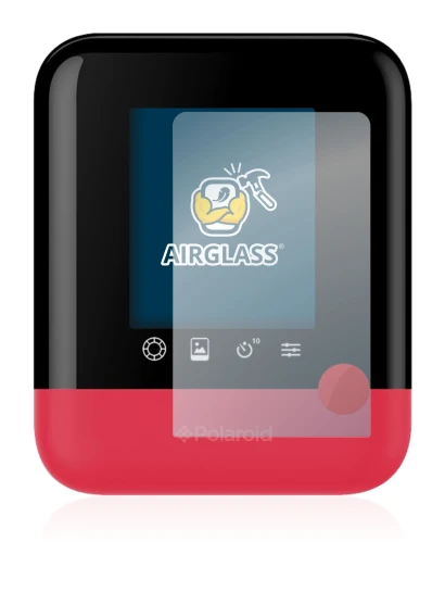 Image de l'appareil Polaroid Pop avec une grande variété de protections d'écran.