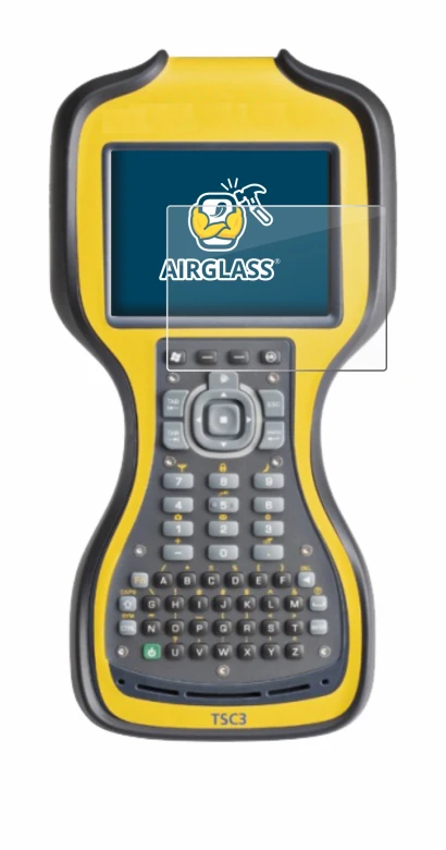 Image de l'appareil Trimble TSC3 avec une grande variété de protections d'écran.