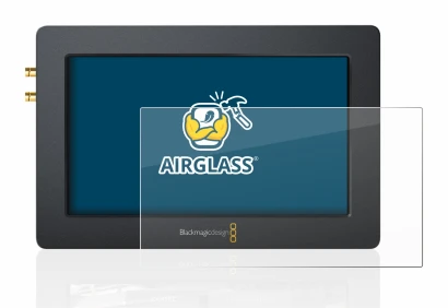 Image de l'appareil Blackmagic Design Video Assist (5.0) avec une grande variété de protections d'écran.