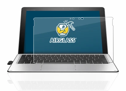 Image de l'appareil HP Elite x2 1012 G2 avec une grande variété de protections d'écran.