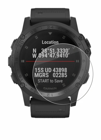 Image de l'appareil Garmin Tactix Charlie avec une grande variété de protections d'écran.