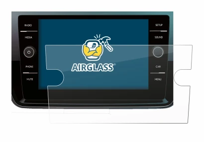 Image de l'appareil Volkswagen Polo 2018 Composition Media 8" 2017 avec une grande variété de protections d'écran.