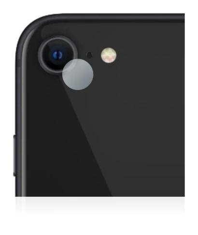 Image de l'appareil Apple iPhone SE 2 2020 (Caméra UNIQUEMENT) avec une grande variété de protections d'écran.