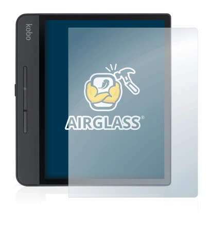 Image de l'appareil Kobo Forma avec une grande variété de protections d'écran.