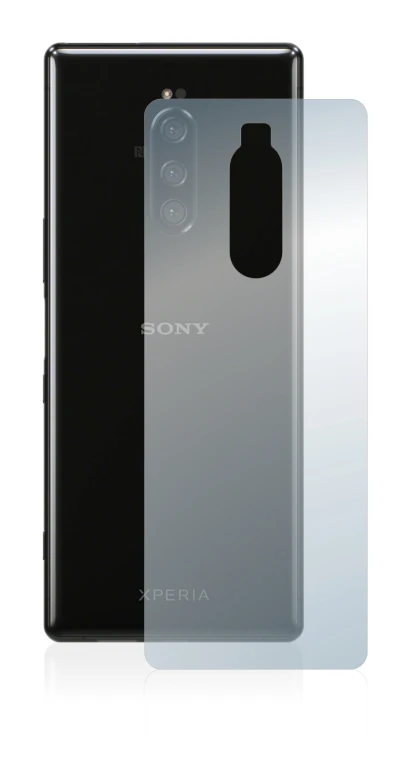 Image de l'appareil Sony Xperia 1 (Arrière) avec une grande variété de protections d'écran.
