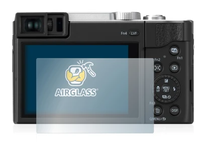 Image de l'appareil Panasonic Lumix DC-TZ96 avec une grande variété de protections d'écran.