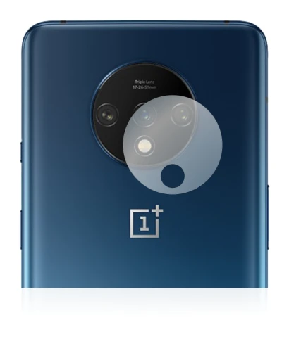 Image de l'appareil OnePlus 7T (Caméra UNIQUEMENT) avec une grande variété de protections d'écran.
