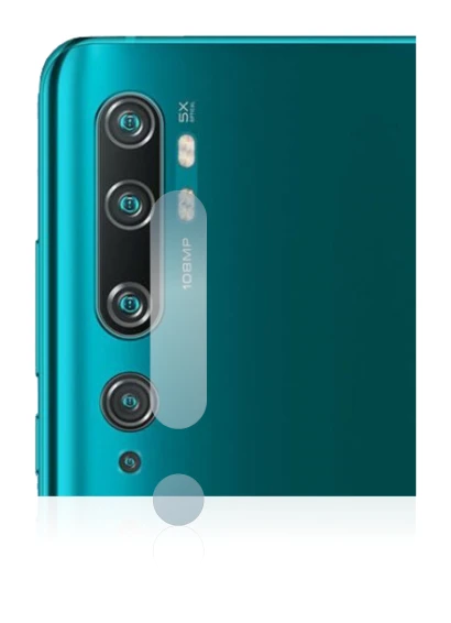 Image de l'appareil Xiaomi Mi Note 10 Pro (Caméra UNIQUEMENT) avec une grande variété de protections d'écran.