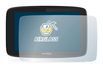Image de l'appareil TomTom Go Professional 6200 avec une grande variété de protections d'écran.