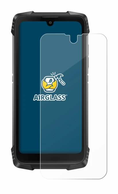 Image de l'appareil Blackview BV6900 avec une grande variété de protections d'écran.