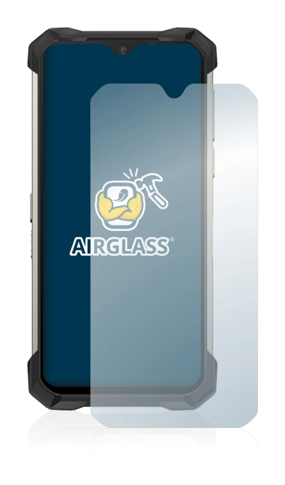 Image de l'appareil Doogee S88 Pro avec une grande variété de protections d'écran.