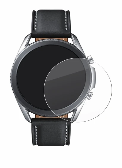 Image de l'appareil Samsung Galaxy Watch 3 (45mm) avec une grande variété de protections d'écran.