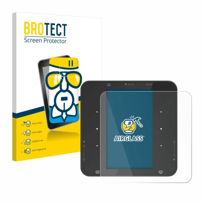 Face avant d’un emballage produit avec le logo de la marque BROTECT. À côté, l’appareil ISDT P30 est représenté avec la protec