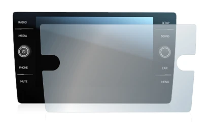 Image de l'appareil Volkswagen Tiguan Discover Media 8" 2017 avec une grande variété de protections d'écran.