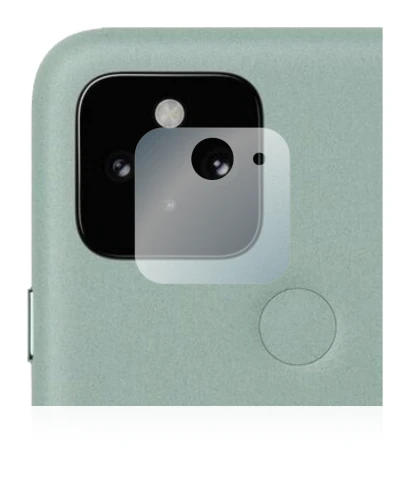 Image de l'appareil Google Pixel 5 (Caméra UNIQUEMENT) avec une grande variété de protections d'écran.