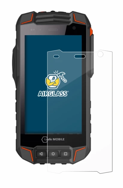 Image de l'appareil i.safe MOBILE IS530.1 avec une grande variété de protections d'écran.