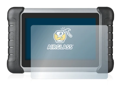 Image de l'appareil Autel MaxiCOM MK808 avec une grande variété de protections d'écran.