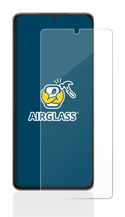 Image de l'appareil Samsung Galaxy S21 Ultra 5G avec une grande variété de protections d'écran.