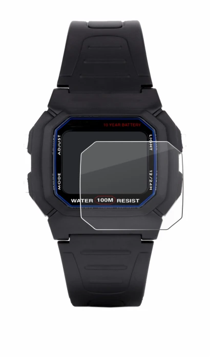Image de l'appareil Casio W-800H-1AVES avec une grande variété de protections d'écran.