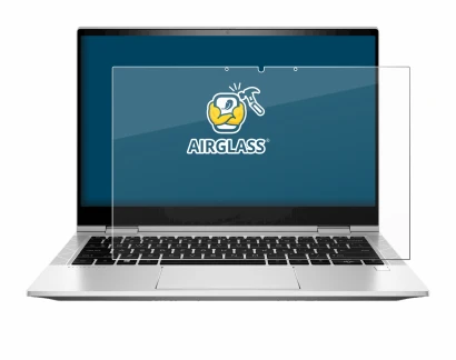 Image de l'appareil HP EliteBook x360 830 G8 avec une grande variété de protections d'écran.
