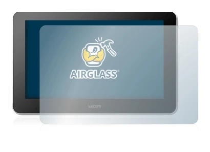 Image de l'appareil Wacom One Creative Pen Display avec une grande variété de protections d'écran.