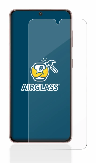 Image de l'appareil Samsung Galaxy S21 avec une grande variété de protections d'écran.