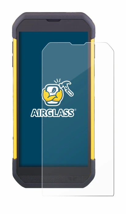 Image de l'appareil Cipherlab RS35 avec une grande variété de protections d'écran.