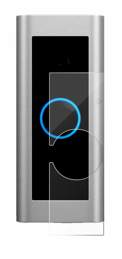 Image de l'appareil Ring Video Doorbell Pro 2 avec une grande variété de protections d'écran.
