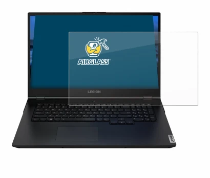 Image de l'appareil Lenovo Legion 5 15.6" avec une grande variété de protections d'écran.