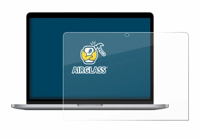 Image de l'appareil Apple MacBook Pro 13" M1 2020 avec une grande variété de protections d'écran.