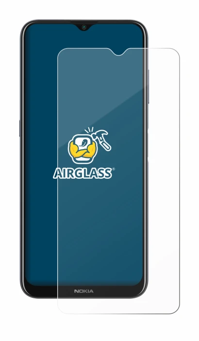 Image de l'appareil Nokia G20 avec une grande variété de protections d'écran.