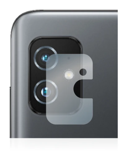 Image de l'appareil ASUS ZenFone 8 (Caméra UNIQUEMENT) avec une grande variété de protections d'écran.