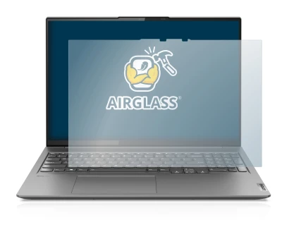 Image de l'appareil Lenovo Yoga Slim 7 Pro 16" avec une grande variété de protections d'écran.