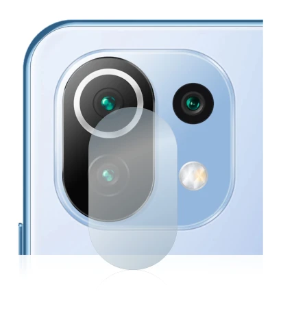 Image de l'appareil Xiaomi 11 Lite 5G NE (Caméra UNIQUEMENT) avec une grande variété de protections d'écran.