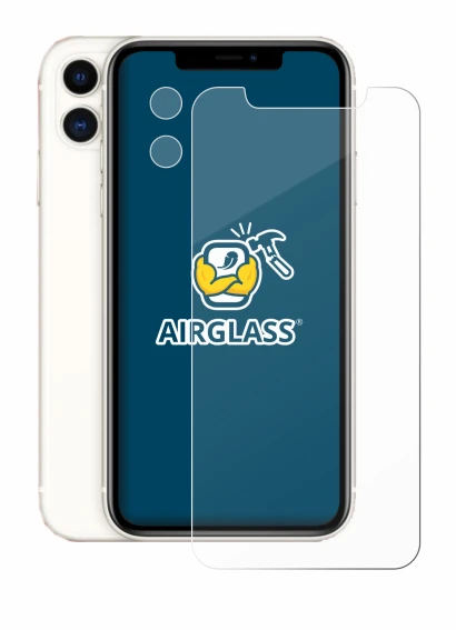 Image de l'appareil Apple iPhone 11 (Avant+Caméra) avec une grande variété de protections d'écran.