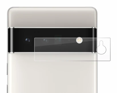 Image de l'appareil Google Pixel 6 Pro (Caméra UNIQUEMENT) avec une grande variété de protections d'écran.