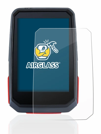 Image de l'appareil Sigma ROX 4.0 avec une grande variété de protections d'écran.