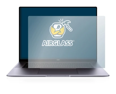 Image de l'appareil Huawei MateBook 16 avec une grande variété de protections d'écran.