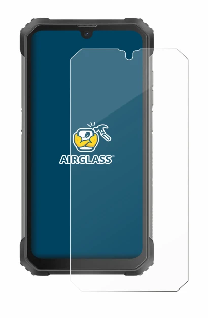 Image de l'appareil Blackview BV8800 avec une grande variété de protections d'écran.