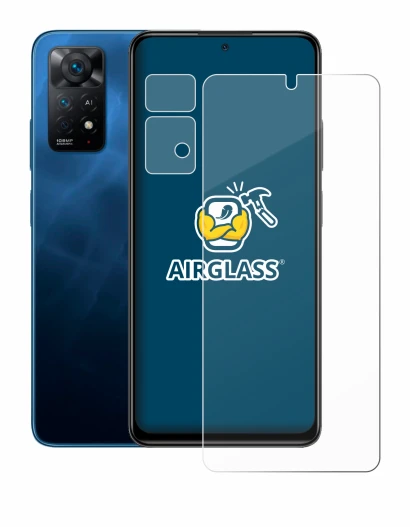 Image de l'appareil Xiaomi Redmi Note 11 Pro 5G (Avant+Caméra) avec une grande variété de protections d'écran.