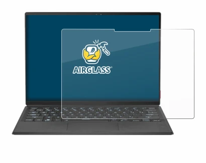 Image de l'appareil ASUS Rog Flow Z13 2022 avec une grande variété de protections d'écran.