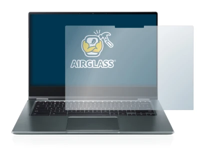 Image de l'appareil Acer Chromebook Spin 514 avec une grande variété de protections d'écran.