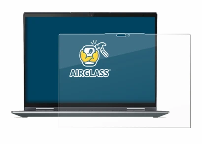 Image de l'appareil Lenovo ThinkPad X1 Yoga Gen 7 avec une grande variété de protections d'écran.