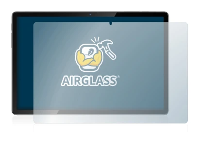 Image de l'appareil Blackview Tab 12 avec une grande variété de protections d'écran.