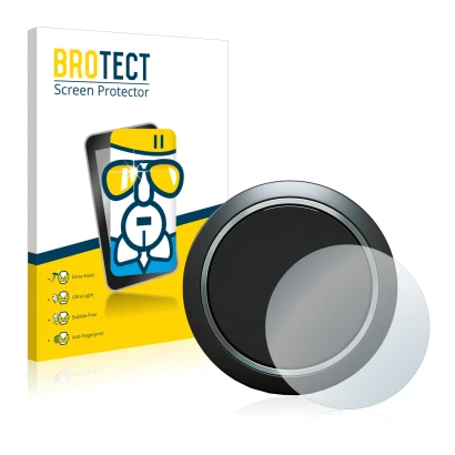 Face avant d’un emballage produit avec le logo de la marque BROTECT. À côté, l’appareil OOONO CO-Driver NO1 est représenté ave