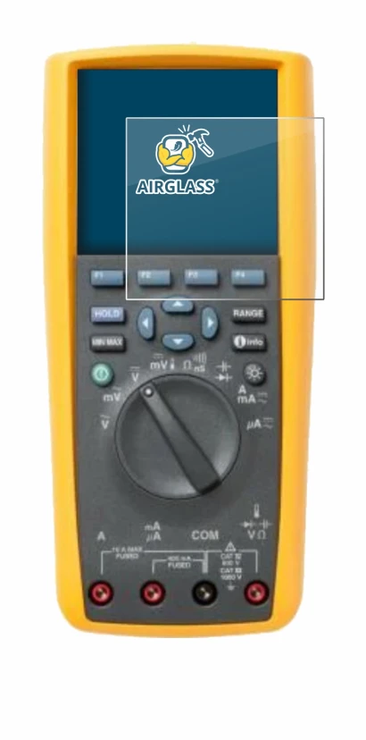 Image de l'appareil Fluke 287 avec une grande variété de protections d'écran.