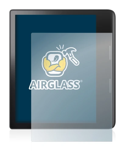 Image de l'appareil Tolino Epos 3 avec une grande variété de protections d'écran.