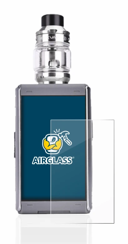 Image de l'appareil GeekVape T200 avec une grande variété de protections d'écran.